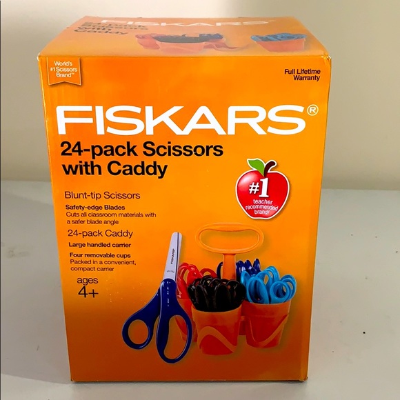 Fiskars 24-Pk Scissors - Picture 1 of 2